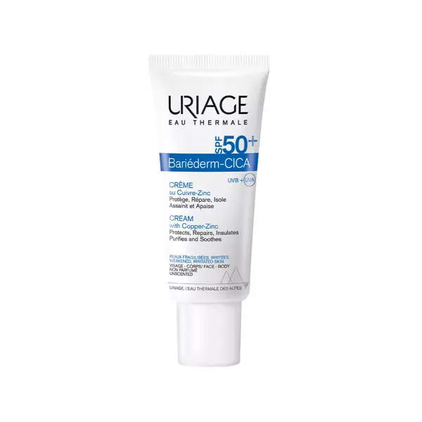 Uriage – Bariederm Cica Creme (SPF 50+)